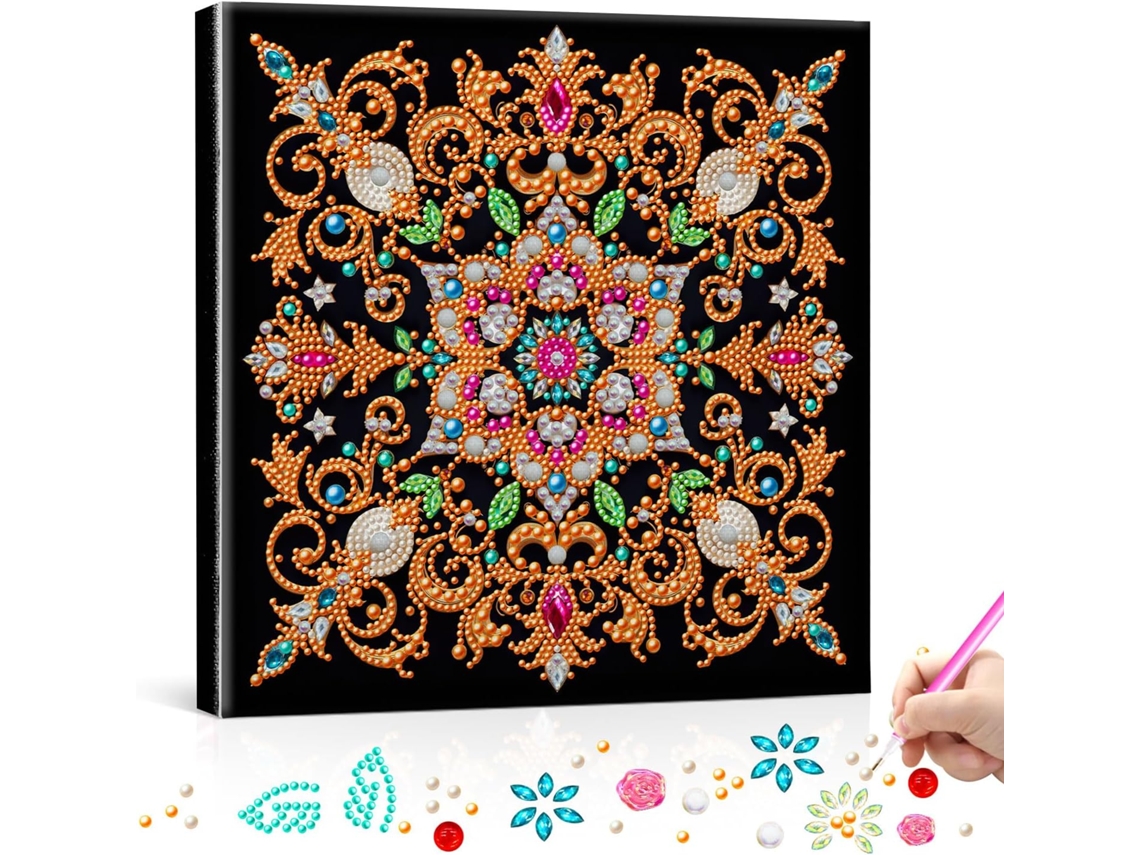 Kit De Pintura Com Diamantes Casa Decorativa, 5d, Com Pérolas, 29x29cm