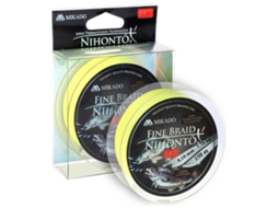 Linha Trançada Nihonto Fine 150 M Amarelo 0.400 Mmmikado