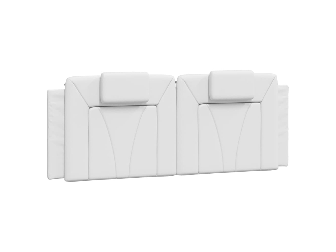 Headboard Cushion, Headboard Cushions Vidaxl Branco Couro Artificial (140 Cm)