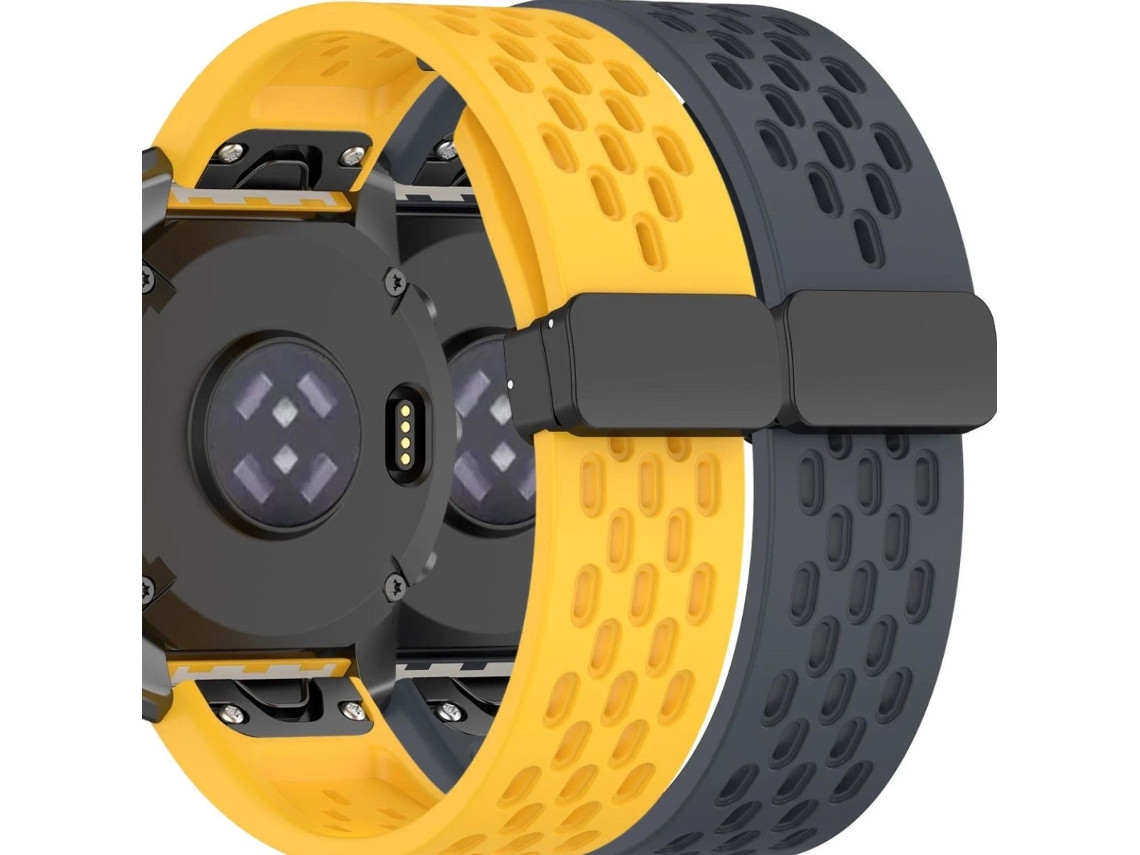 Pacote com 2 pulseiras ORYSIN Snapflow para Garmin Instinct 3 Solar 50mm