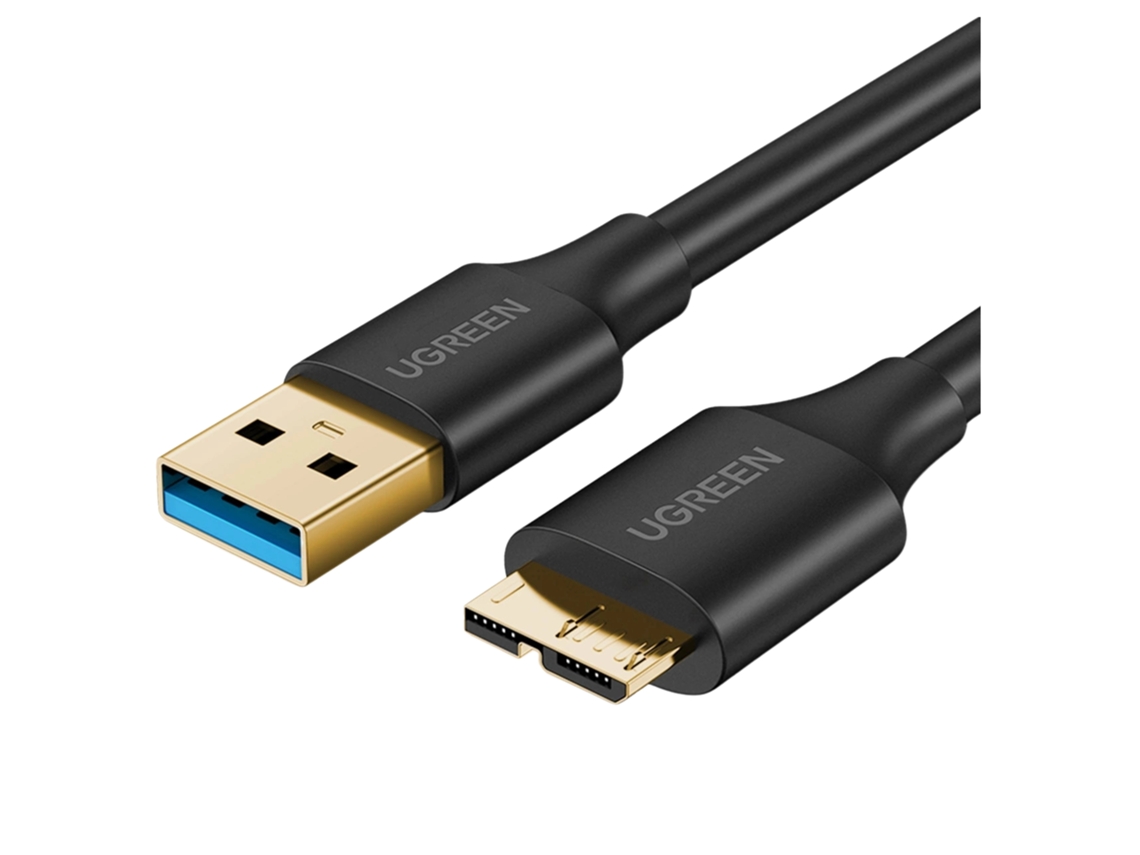 Cabo Ugreen Usb 3.0 Micro Usb 3.0 Para Celulares 0,5m Para Carregamento Rápido