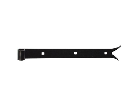 Dobradiça Cauda De Carpa 14 30x4 L500mm Preta Afbat