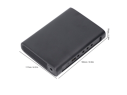 Laxiscreed Ups Mini Fonte De Energia Ininterrupta Com Saídas Dc 5v, 9v, 12v E Portas Usb