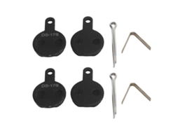Mali 4pcs pastilhas de freio a disco de resina semimetal para mountain bike