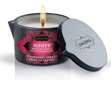 Vela De Massagem Sonhos de Morango  10201