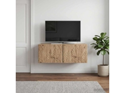 Vidaxl Gabinete De Tv De Parede 78,5 X 41 X 30 Cm Carvalho Arttisan