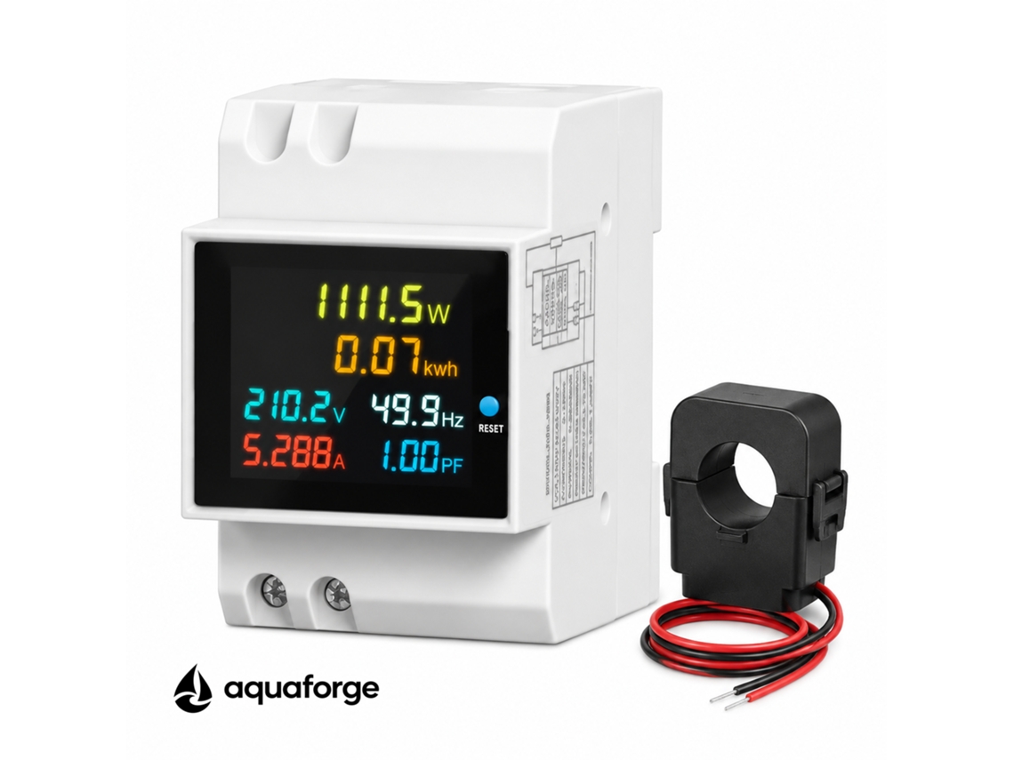 Medidor Elétrico Aquaforge D52-2066, 100a