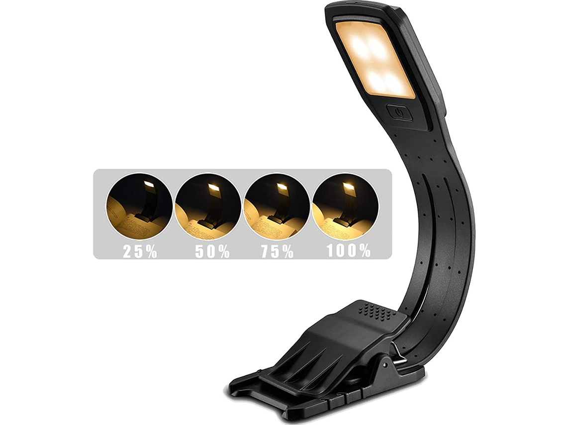 Luminária De Leitura Led, Para Estudo, Cabeceira, Trabalho, Artesanato Ou Viagens, Para Tarefas Detalhadas E Utilização Portátil