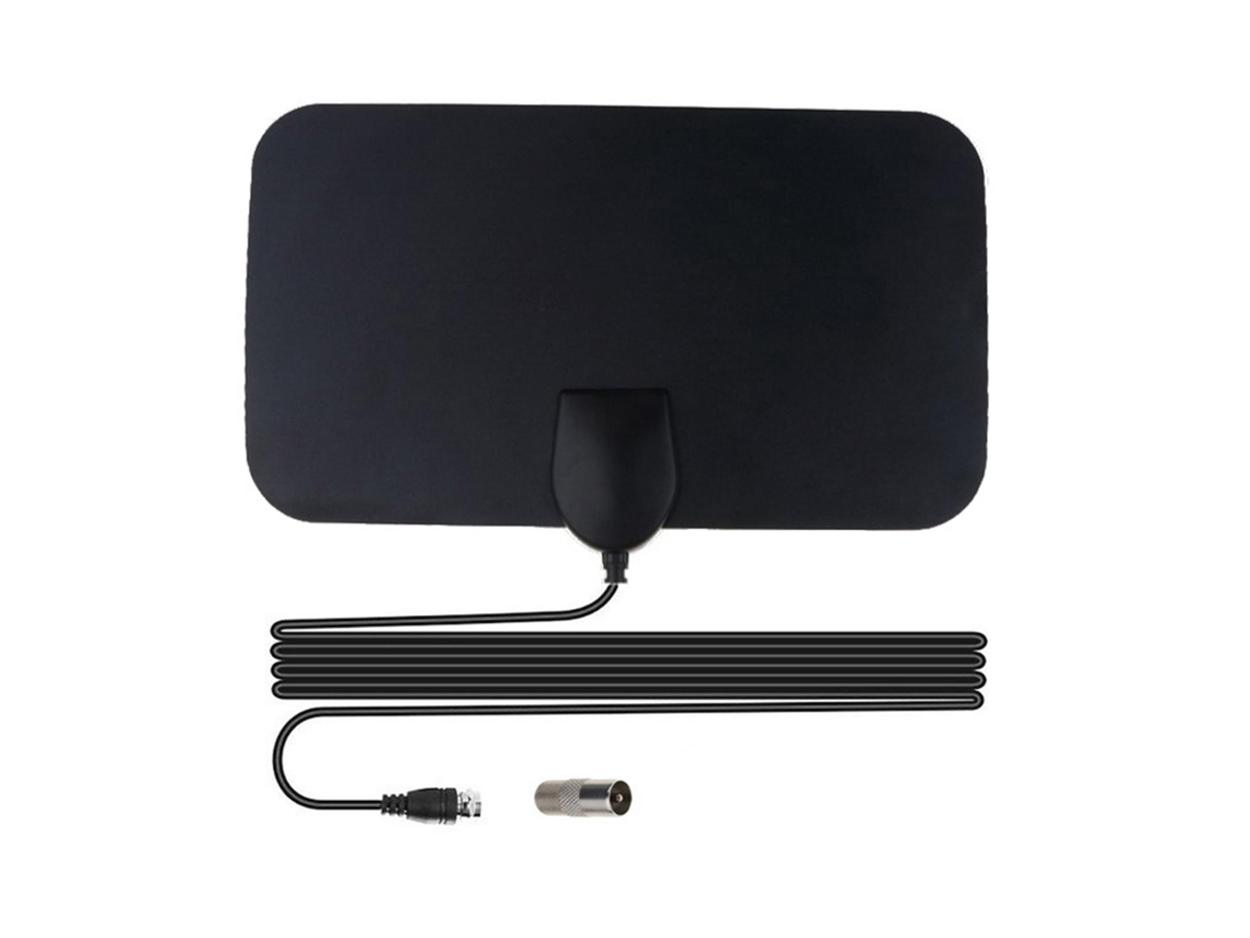 Antena De Tv Digital Hd Interna 4k 1080p Com Alcance De 80 Km E Sinal Amplificado Nova R1w1 Aquaforge