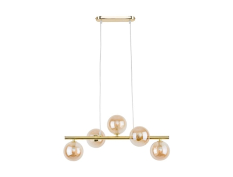 Suspensão Linear Estera Metal G9 5 Lâmpadas
