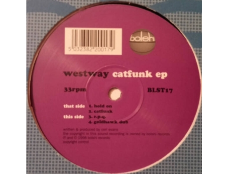 Vinil Catfunk Ep Bolshi Records