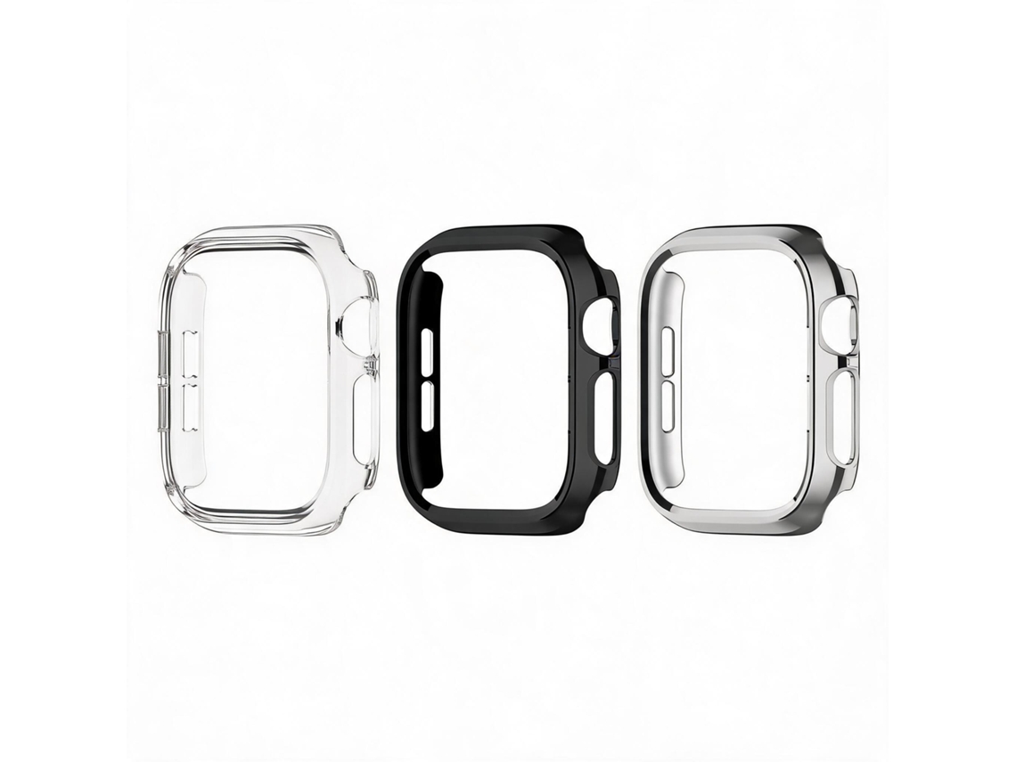 Capa Hibbent Para Apple Watch Series 12 42mm (3pc)