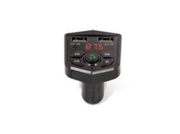 Transmissor Fm Bluetooth Veicular, Preto