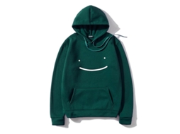 2026 moletom com Capuz Unissex Harajuku Streetwear Casual Oversized Moda 2021 Pnt M Verde Oscuro B