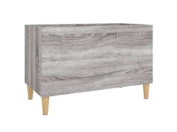 Record Cabinet, Record Cabinets Vidaxl Cinzeto Madeira Processada (n/a)