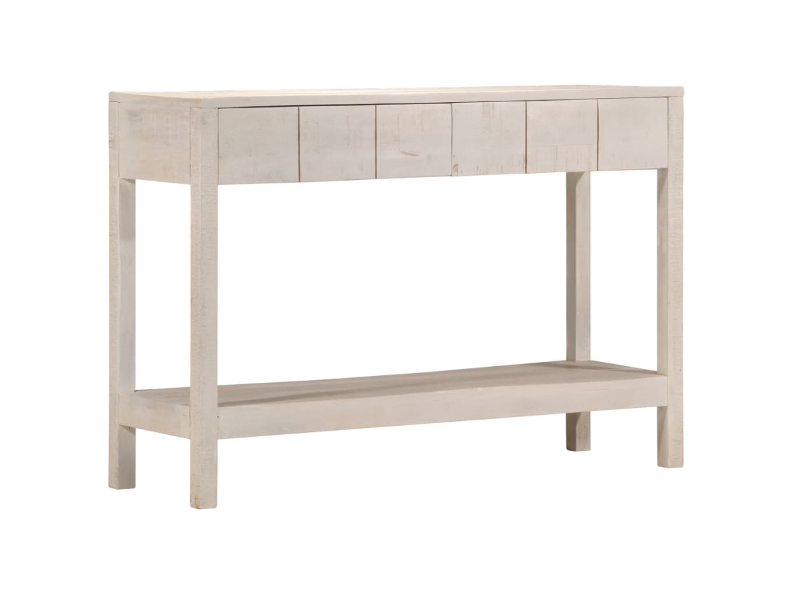 Console Table, Console Tables Vidaxl Branco Madeira (n/a)