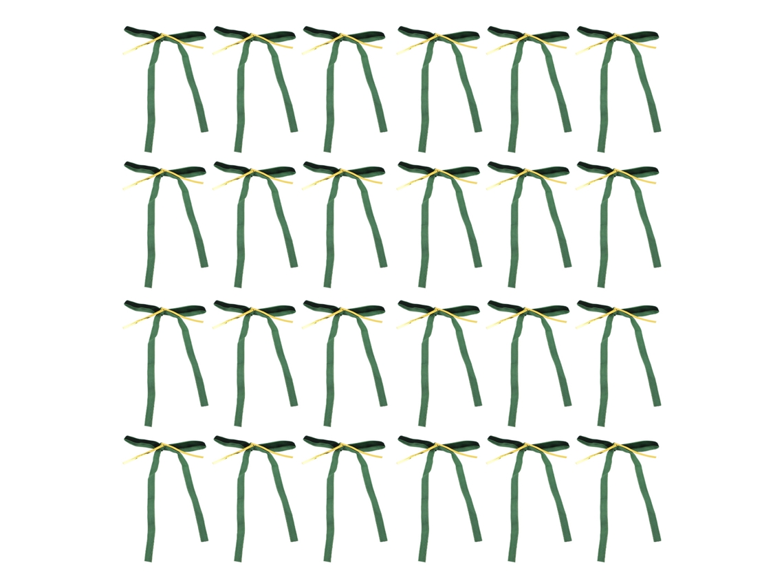 Laxiscreed Fitas Decorativas De Veludo Com Laços Para Natal, Casamentos E Decorações De Árvore Verde