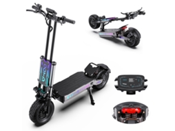 Trotinete Elétrica Dobrável Ootd T90 Com Tração Dupla, Motor De 4200w, 60 V 31,2ah, Máxima De 85 Km/h, Pneus De 13 Polegadas, Com App