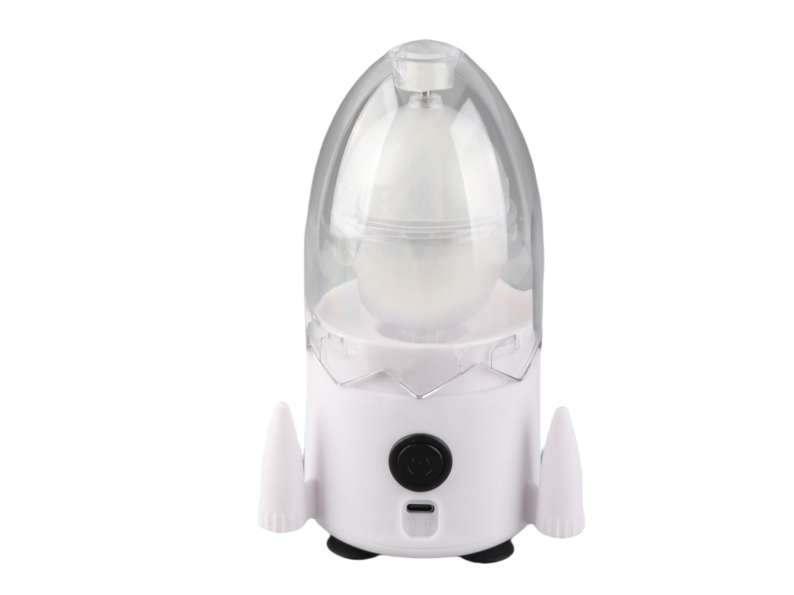 Agitador de Ovos Recarregável, Silicone Abs, Alimentar, 15W, 5V, Casa, Branco