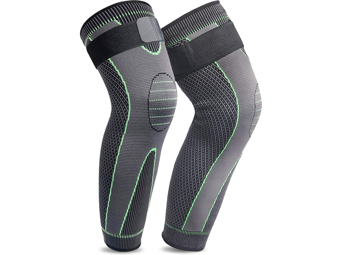 Joelheiras Para Homens E Mulheres, Joelheiras Esportivas Longas Com Tamanho Ajustável Aquaforge