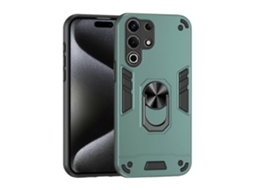 Capa De Celular Com Suporte De Anel De Metal À Prova De Choque