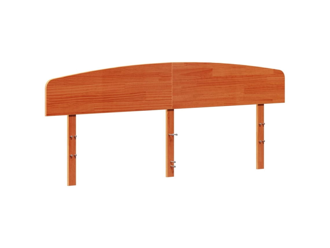 Cabeceira 180 Cm Madeira de Pinho Maciça Castanho mel MAISON EXCLUSIVE