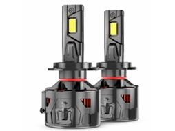 Lâmpada Led Para Farol De Carro H3 330 W, Acabamento Preto, Redsea