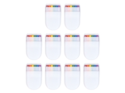 Mali 10pcs Baton de Peinture Visage Corps 6 Cores Cire Parafina Amigável Pele para Festa Gay Pride