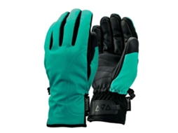 Luvas para Mulher MATT Valerie Tootex Verde para Esqui (L)