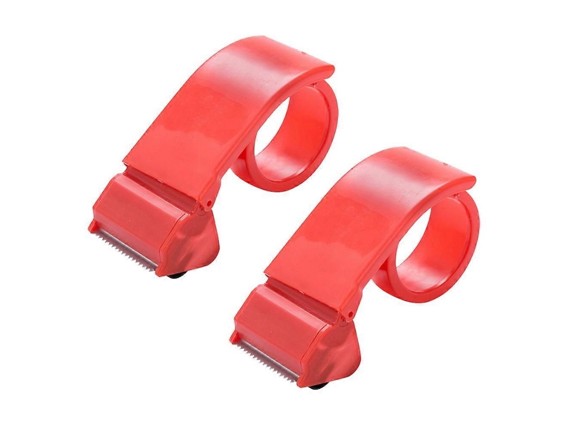Dispensador de Fita Adesiva para Embalagens, Ideal para Uso em Armazéns, com 10 Unidades. Cortador Manual Leve. GOKOCO