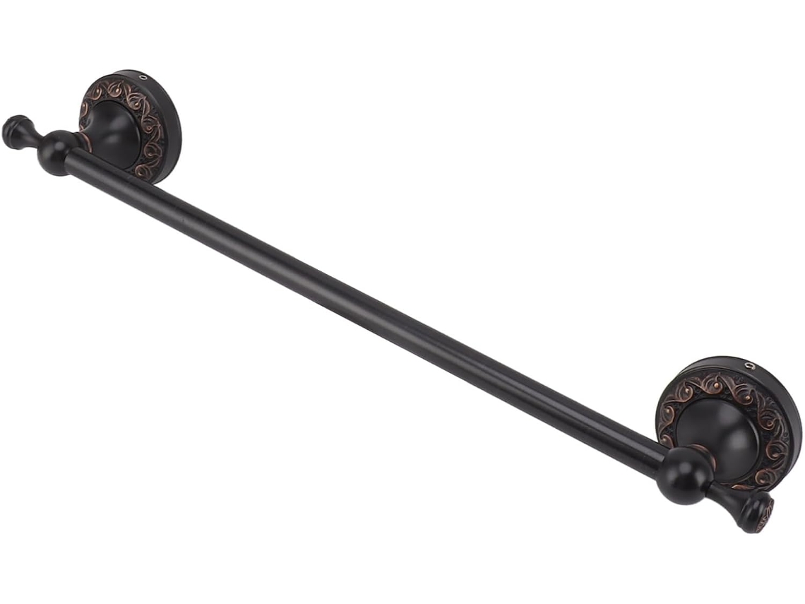 Suporte De Toalha Individual Ftvogue Em Cobre, 40cm, Estilo Antigo, Para Parede, Compacto E Resistente À Inclinação