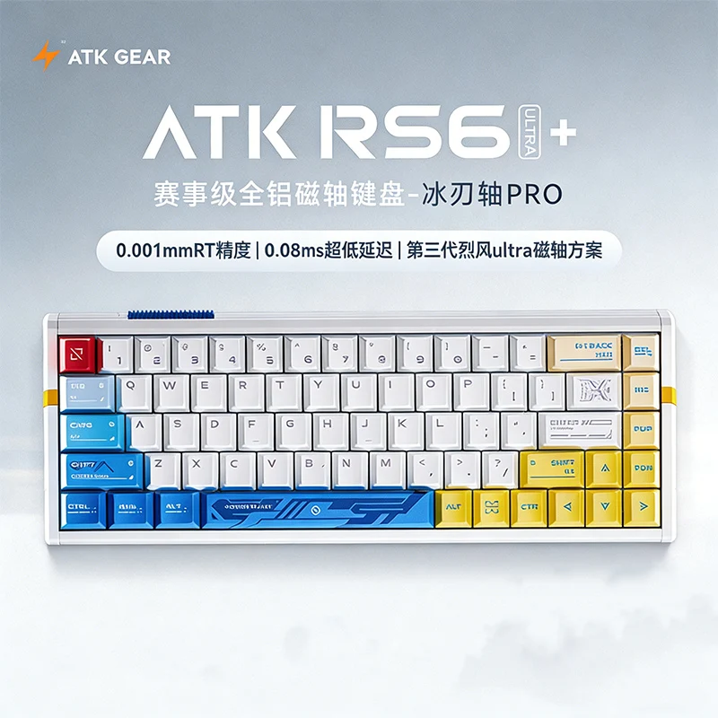 Teclado Pink Warrior De Alumínio Rgb Com 64 Teclas Hot-swappable