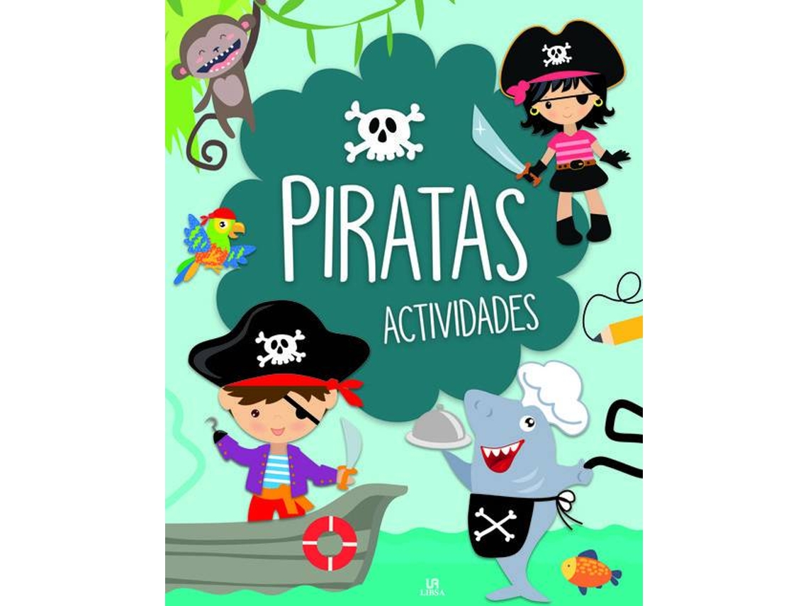 Livro Piratas (Espanhol)