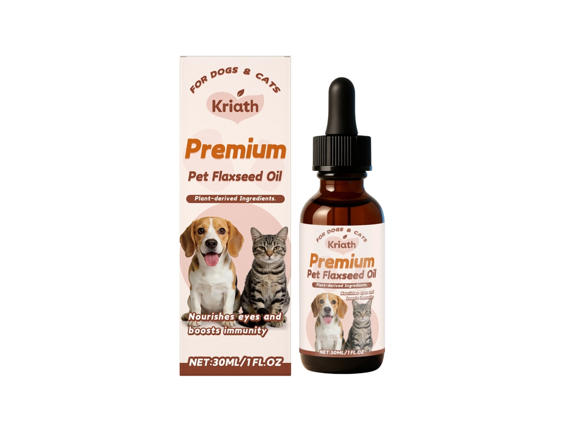 Óleo Nutricional de Linhaça para Pets