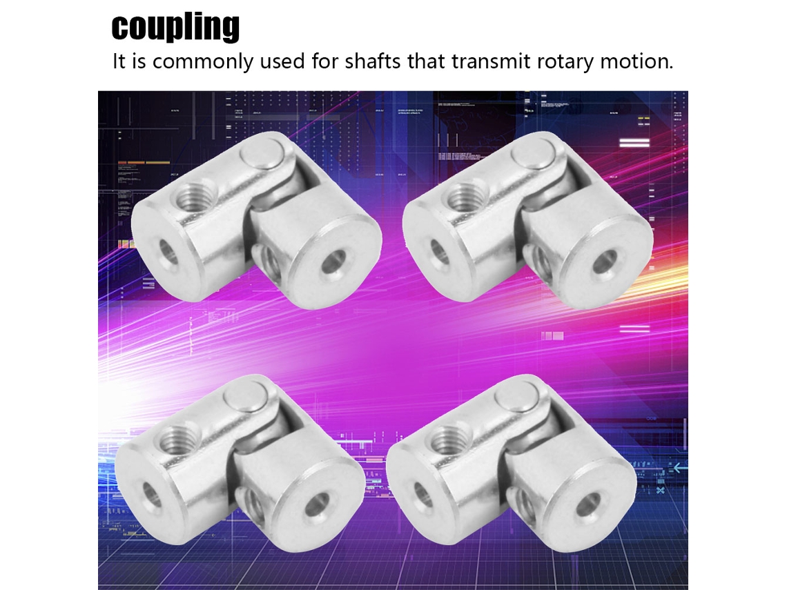 Conector De Motor Acoplamento Universal 4pcs 8mm