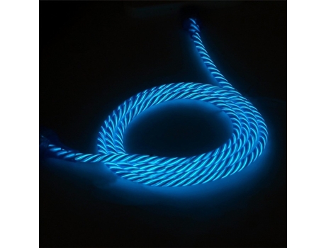 Cabo Usb-A/Mini-B Iluminado Ledwood
