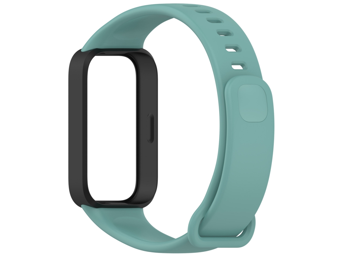 Silicone Replacement Strap para Xiaomi Mi Band 9 Active / Redmi Band 3 Verde HEXINYIGJLY