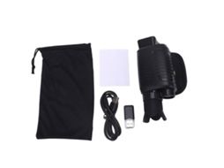 Monocular Mali de visão noturna digital HD 10x, IP54 à prova d'água, com LCD TFT de 1.54 polegadas, para caça e observação S/MARCA