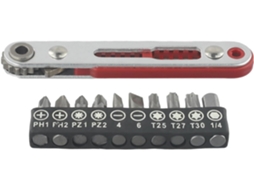 Chave De Com Cabeça Plana E Cabo Em 90 Graus, Bits Para Kit 103 Mm
