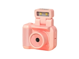 Câmera Retrô, Mini Câmera Digital Portátil, Câmera 1080p Com Flash Led.