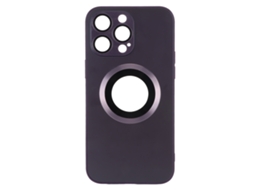 2026zentro-capa Magnética Anti Poeira E Arranhões Para Iphone14 Pro Max Vidro Esfumado Roxo