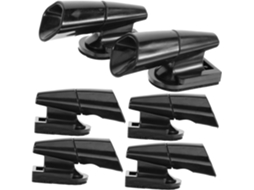 Apitos Para Veados, 6 Unidades, Abs Preto, Resistente, Discreto e Fácil de Esconder.