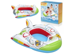 Plataforma Flutuante De Praia Em Formato Nave Espacial, 104 X 99 Cm, Bestway 34178 -aquaforge