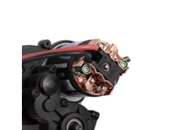 Motor De Escova Austar 540 35t Com Caixa De Engrenagens Para Carro Rc Crawler Axial Scx10 Rc4wd D90 1/10