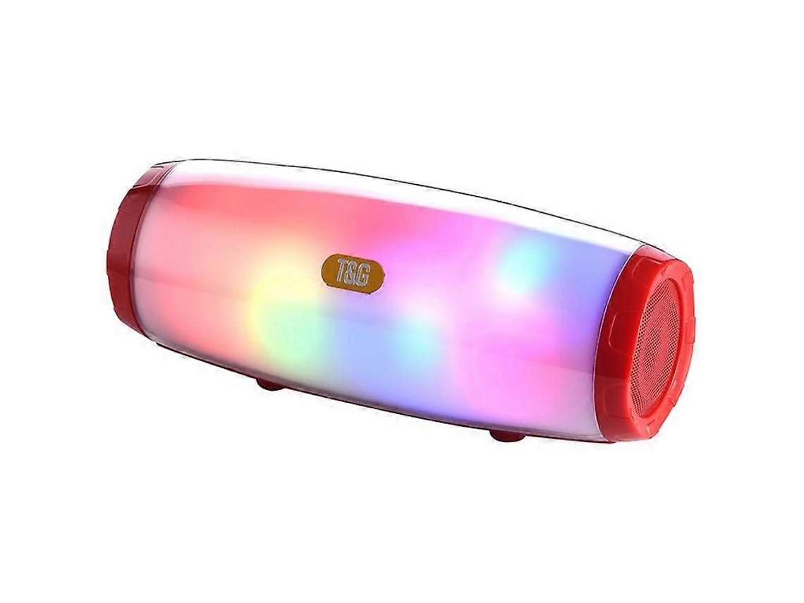 Alto Falante Estéreo Portátil Bluetooth V5.0 Com Graves Profundos Sem Fio E Luz Led Colorida. Olysi Shop