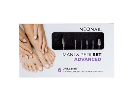 Kit De Brocas Neonail Avançado, 6 Peças