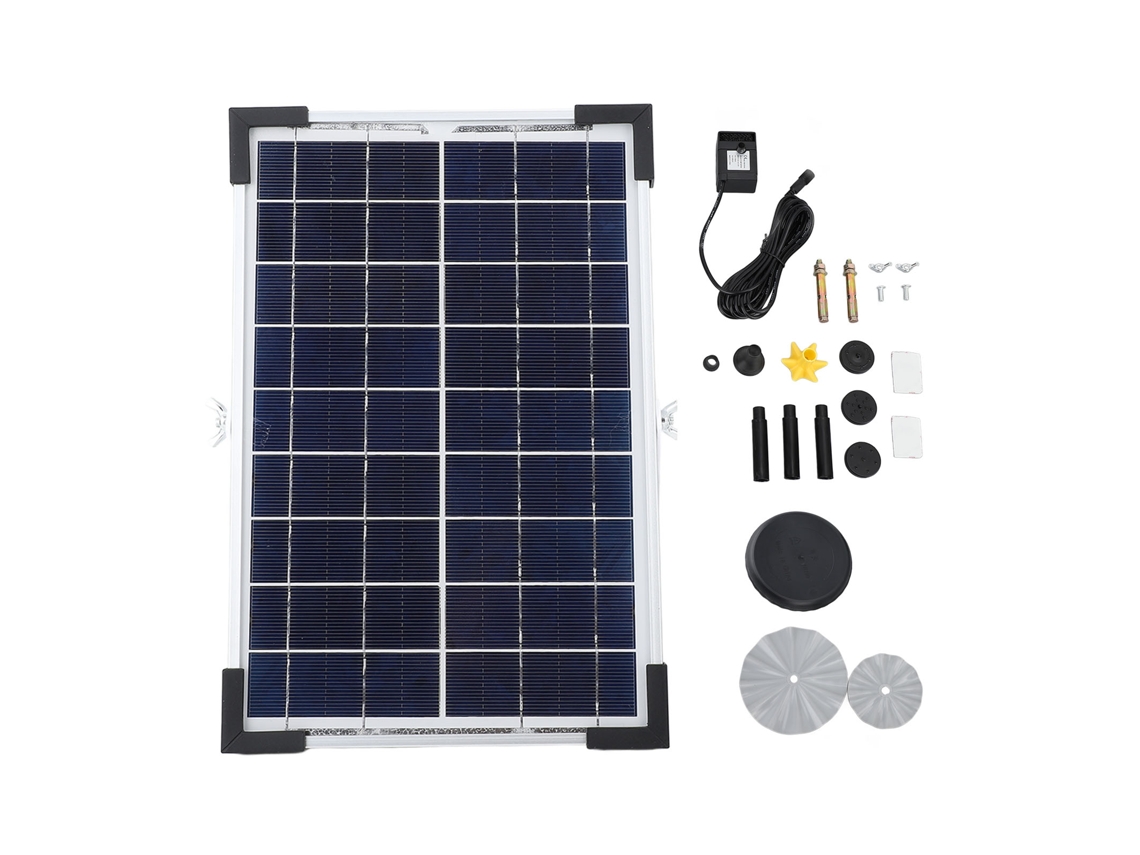 Bomba De Água Solar 150cm Elevação 200l/h Vazão
