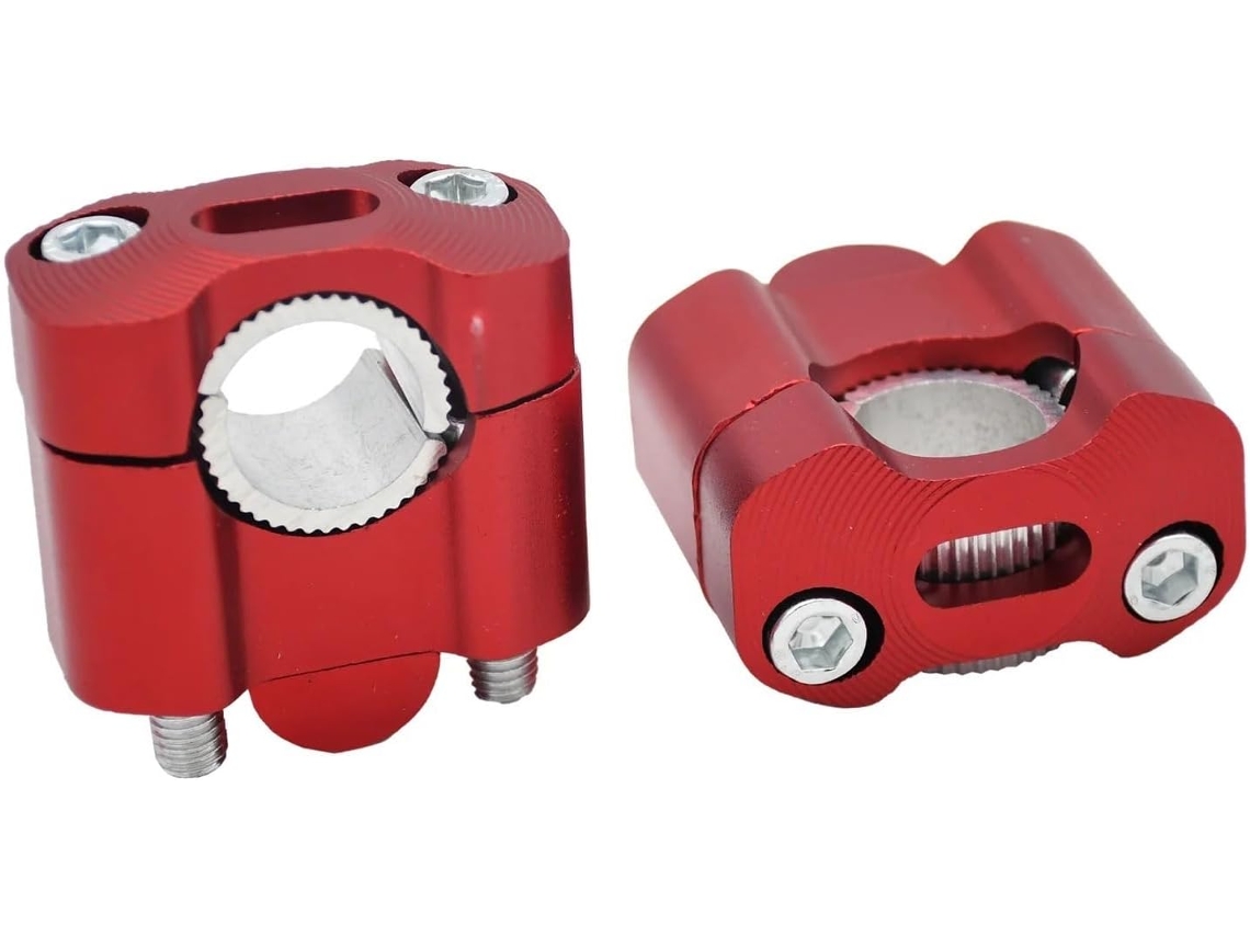 Adaptador de Elevação Guidão Braçadeiras Liga Alumínio para Guidões Motocicleta Abraçadeiras "conforto