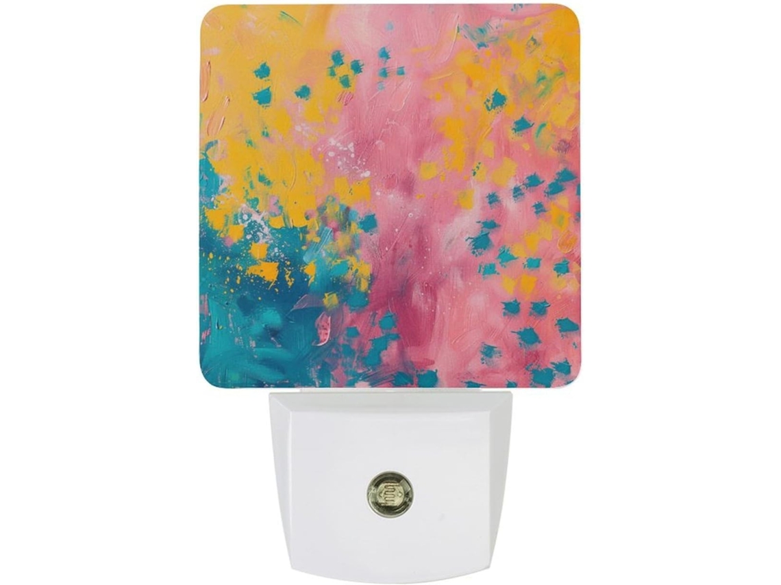 Luz Noturna Led Com Sensor, Luz Noturna Branca Quente Suave Banheiro, Quarto, Cozinha Quadrada