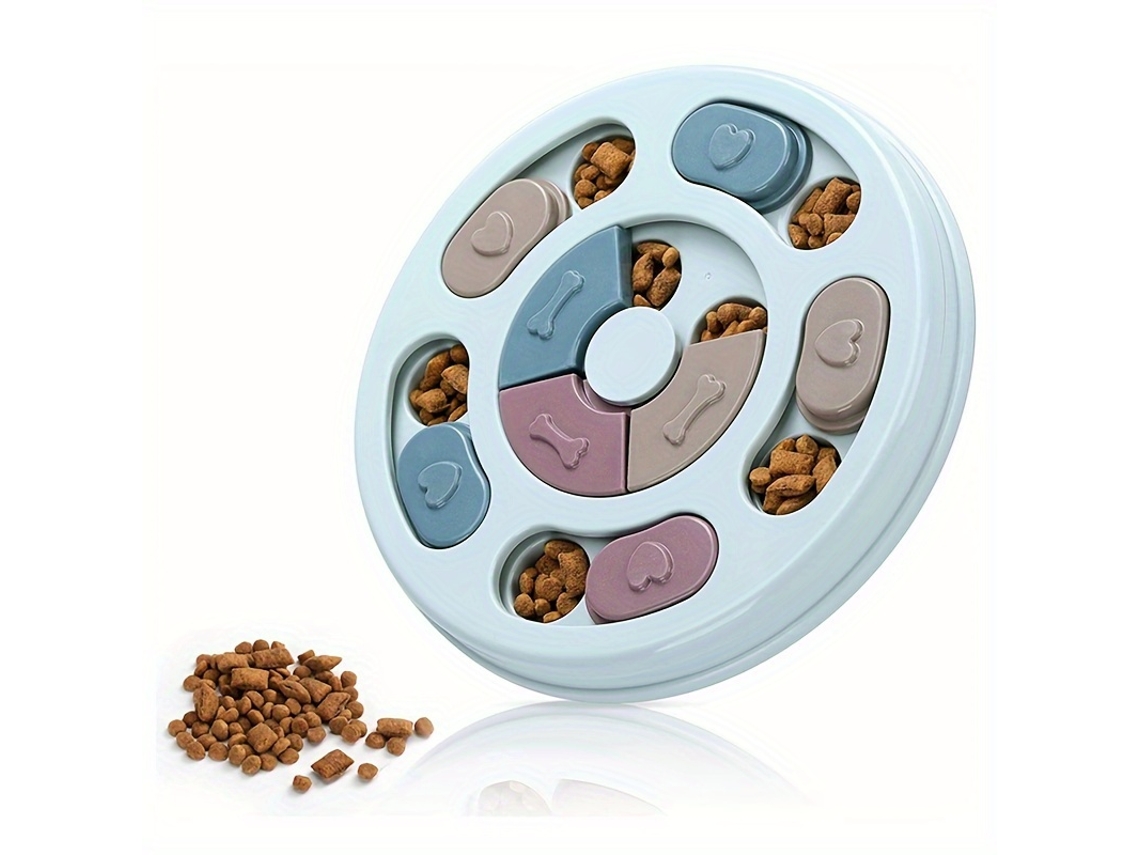 Tigela Para Treino De Alimentação Lenta, Brincar Às Escondidas Com O Cão, Brinquedo De Estimulação Mental, Educativo, Divertido, Ergonómi...